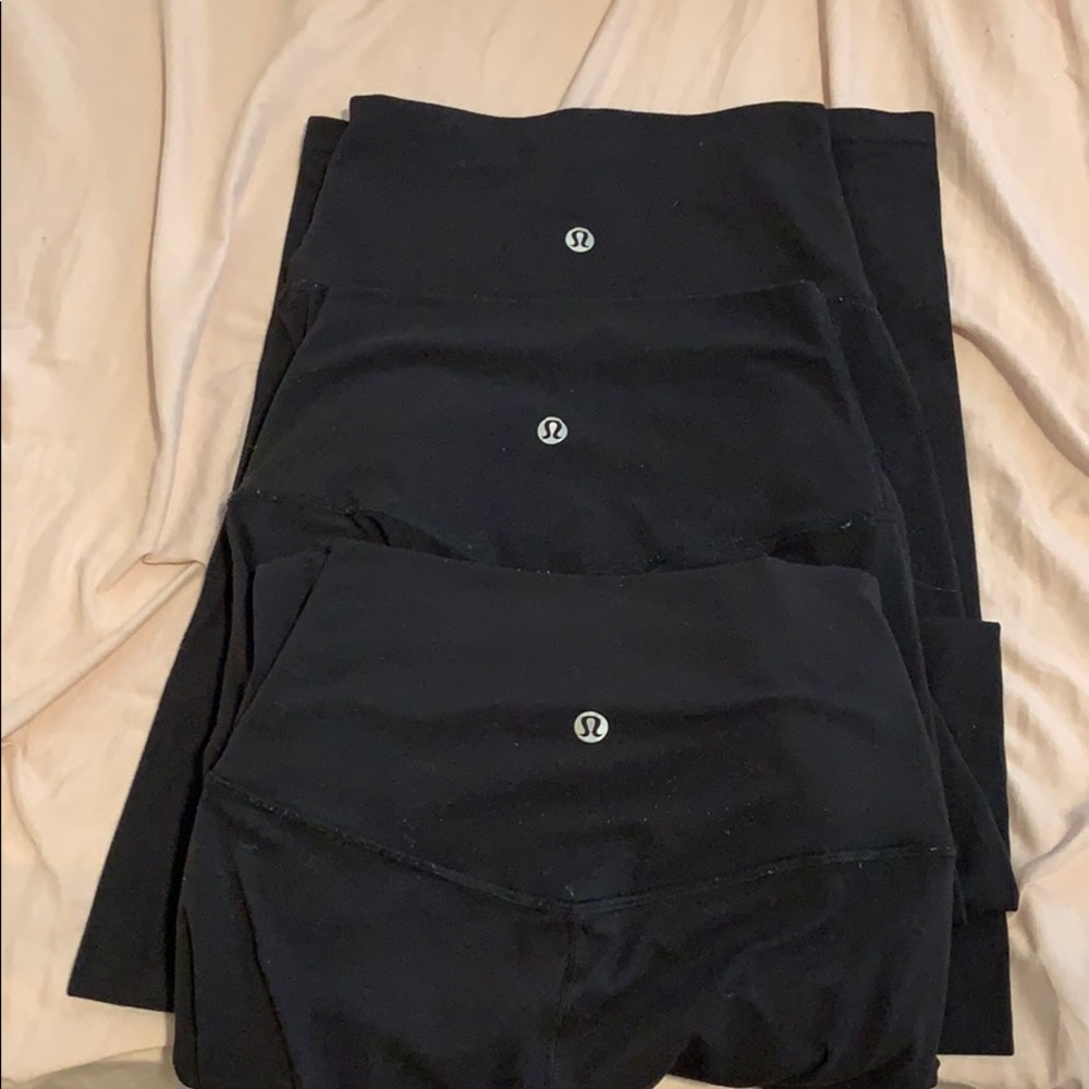 Lululemon High Waisted Aligns 28”